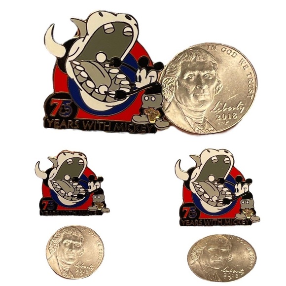 Disney 75 Years With Mickey Metal Pin Trading 2003 Collectible - Picture 7 of 13